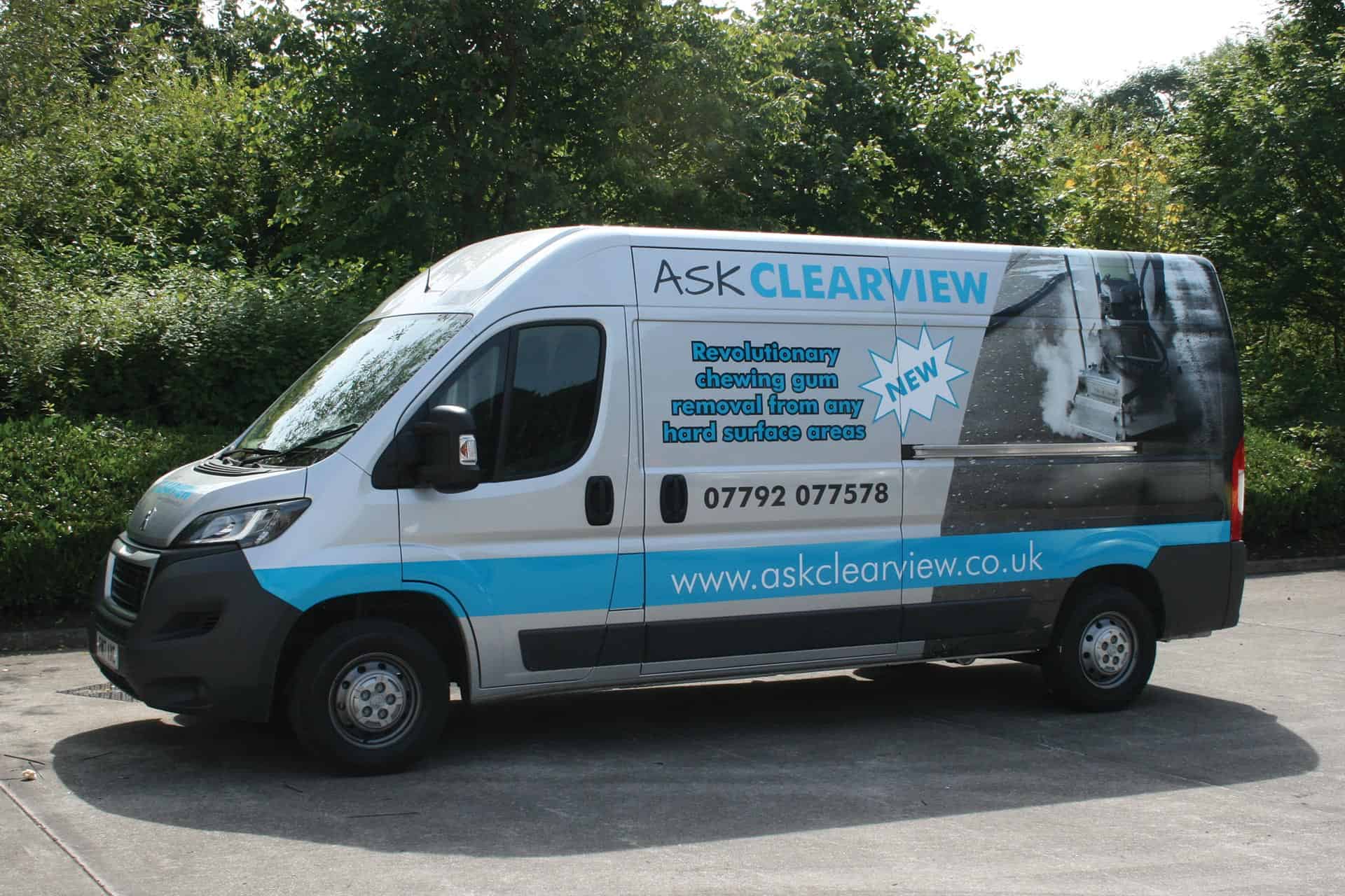Ask Clearview - part vehicle wrap and graphics