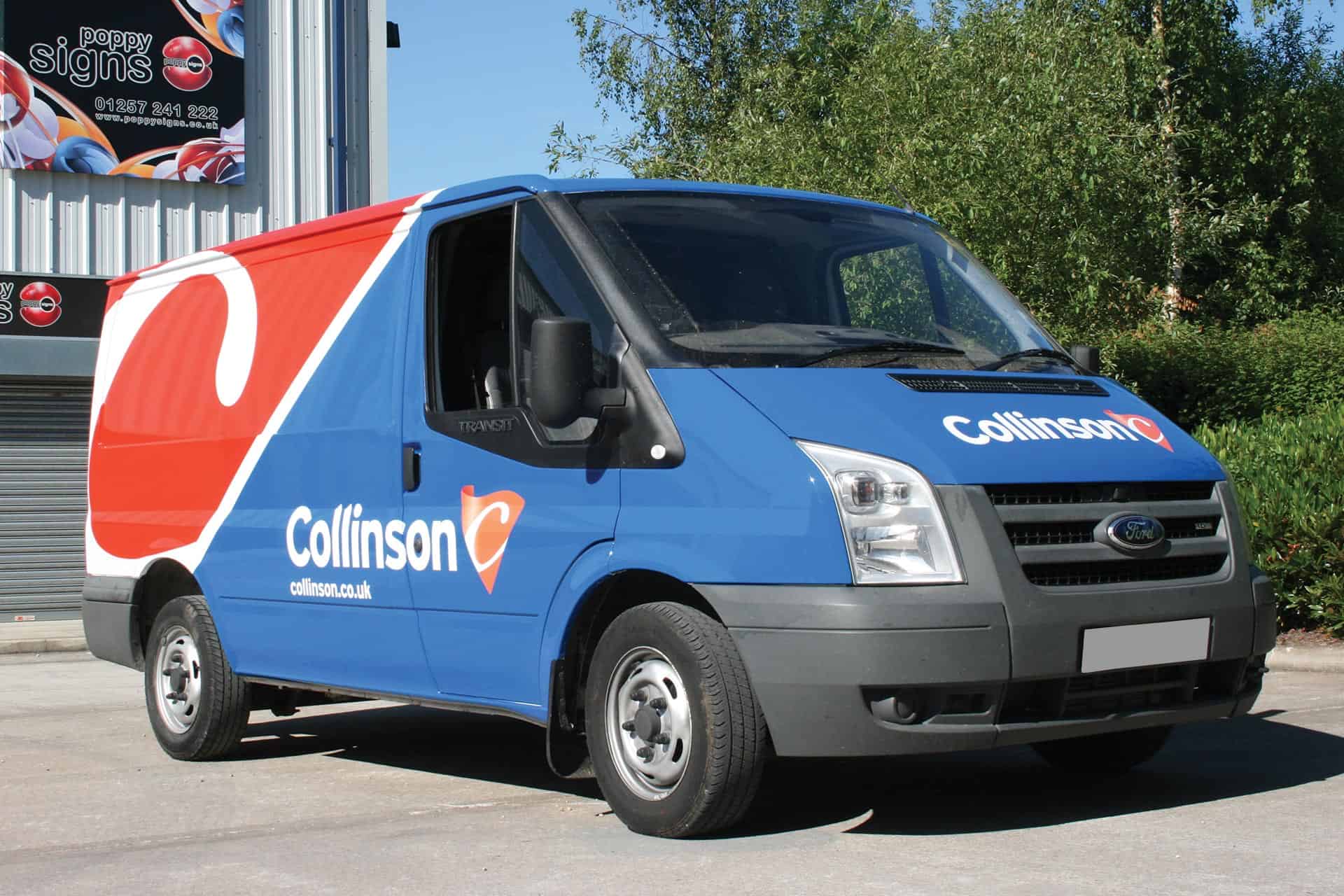 Collinson - full van wrap