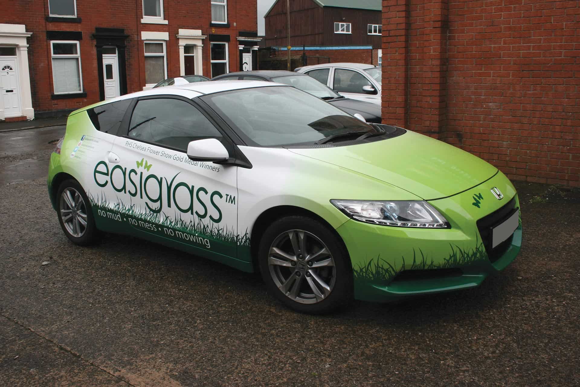 Easy Grass - part wrap vehicle graphics