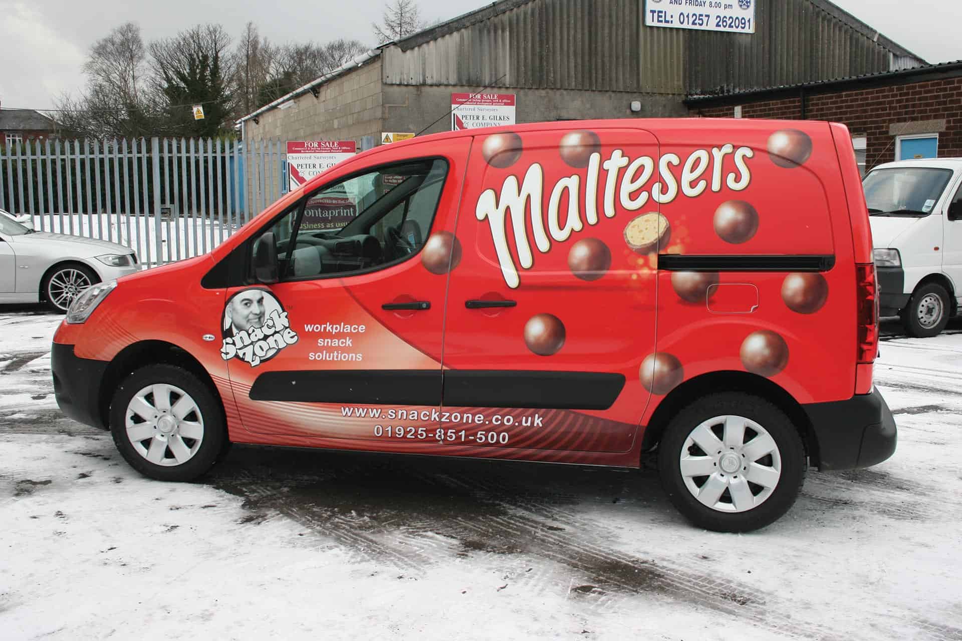 Maltesers - full vehicle wrap