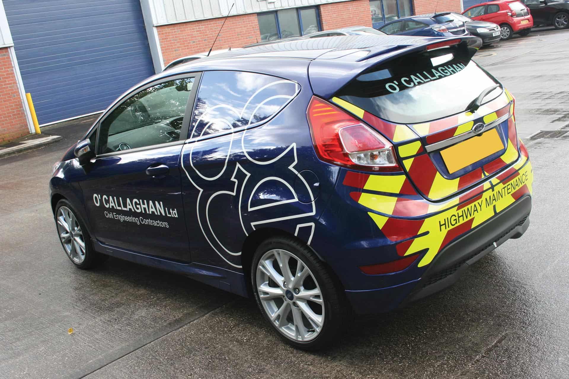 O'Callaghan Civil Engineering Contractors - vehicle graphics and reflective 8