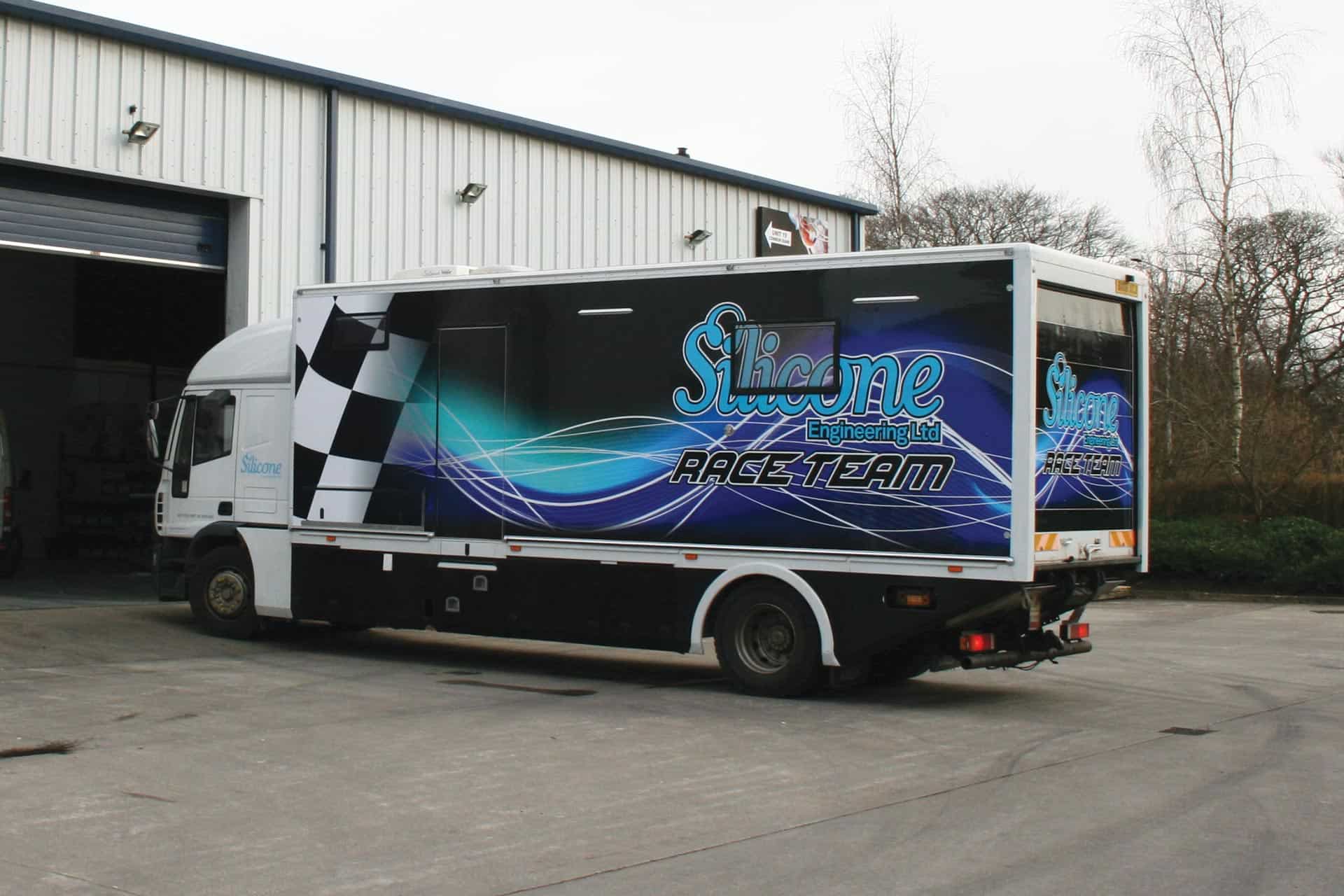 Silicone Engineering - full truck wrap